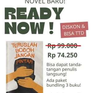 Novel Teruslah Bodoh Jangan Pintar - Tere Liye (Dengan dan Tanpa TTD)